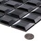 Andova Tiles Novo 2 x 2 Beveled Glass Grid Mosaic Wall Tile SAM-ANDNOV110 - alternate 2